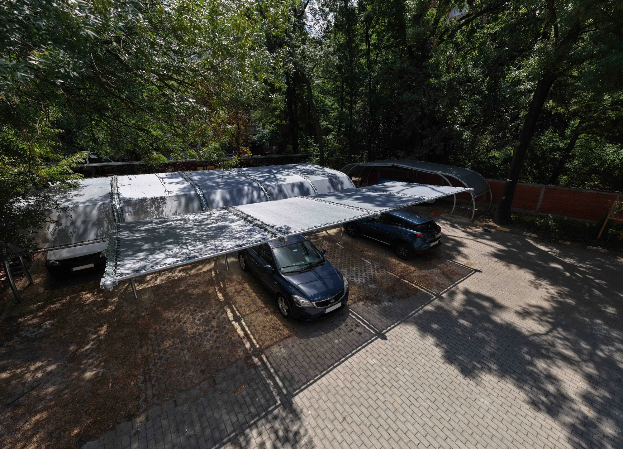 Carport.bg — навес, изглед от въздух