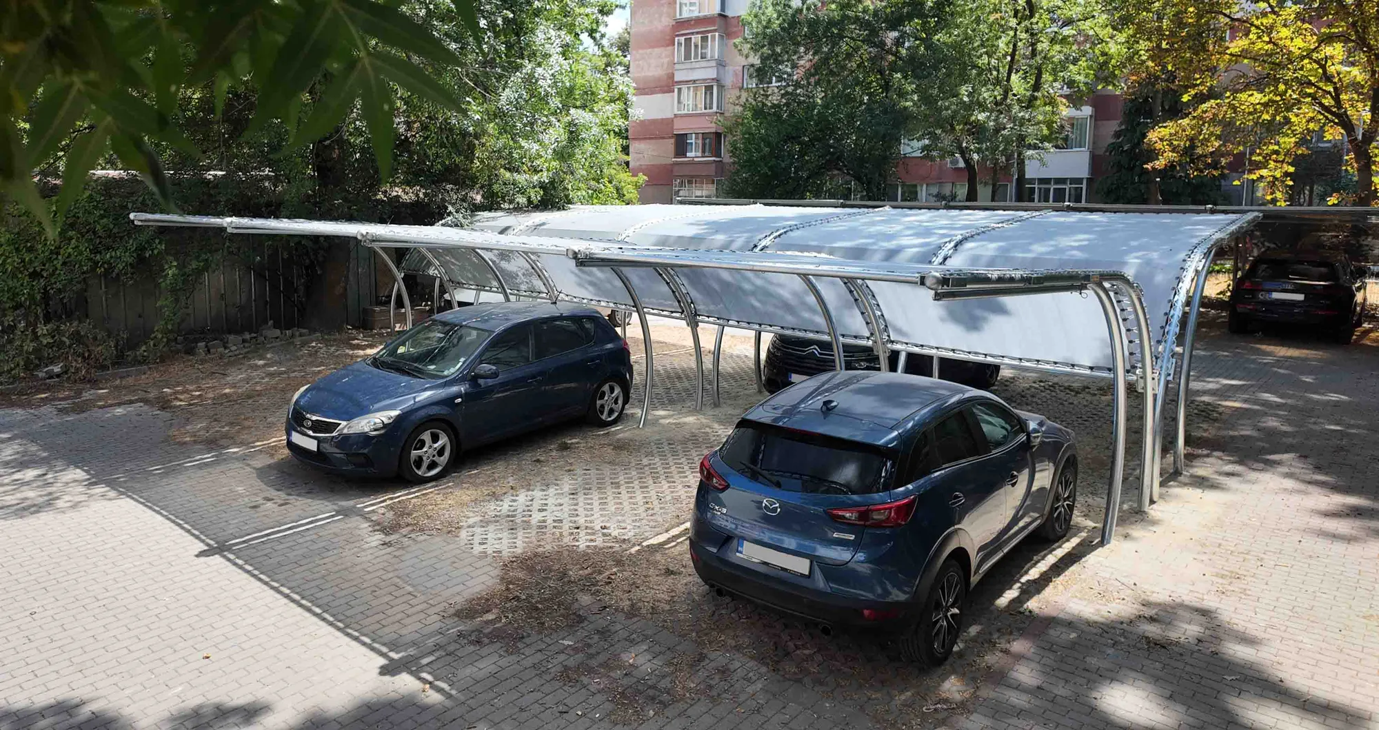 Carport.bg — навес с две паркоместа
