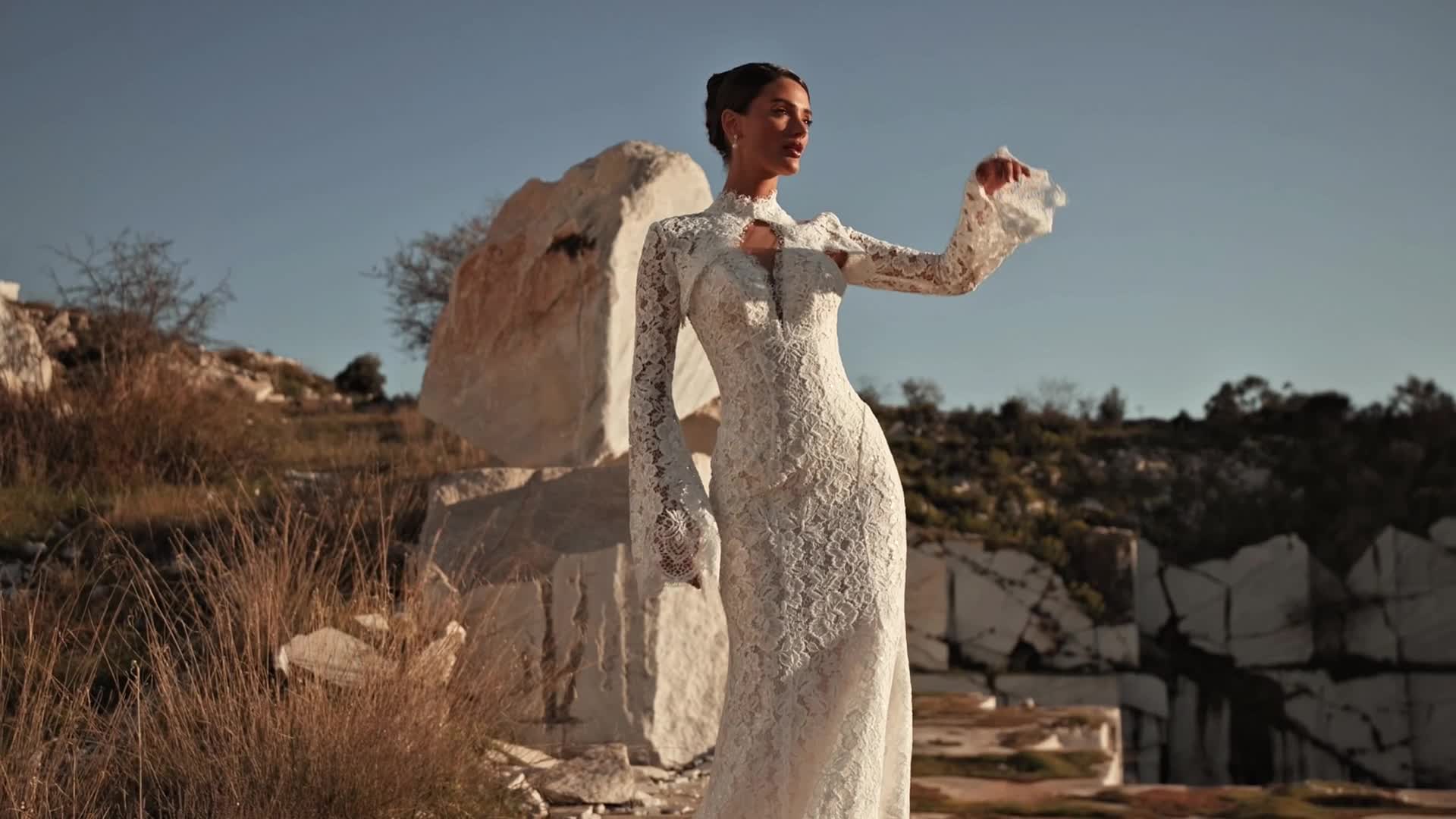 Fée Bridal — кинематографичен hero кадър от сайта