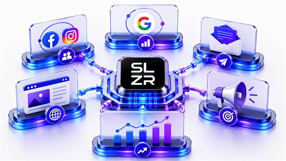 SALAZAR — реклами и маркетинг пакети за Instagram, Facebook, Google и Email