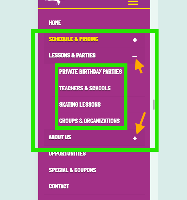 Divi 5 Mobile Menu FIX (Collapsible Submenus + Smooth Animation)